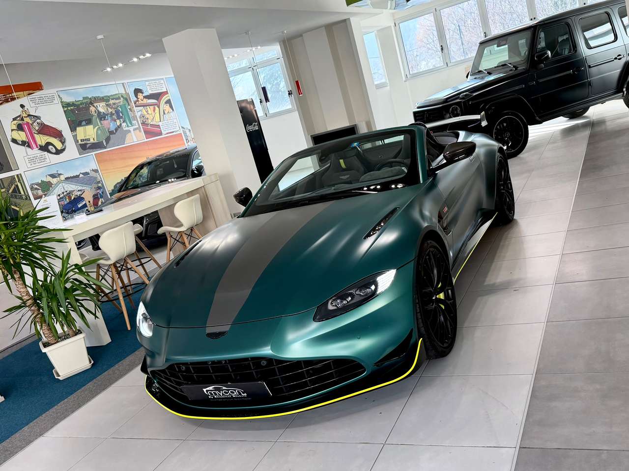 Aston Martin Vantage Roadster 4.0 V8 F1 EDITION RACING GREEN SATINATO