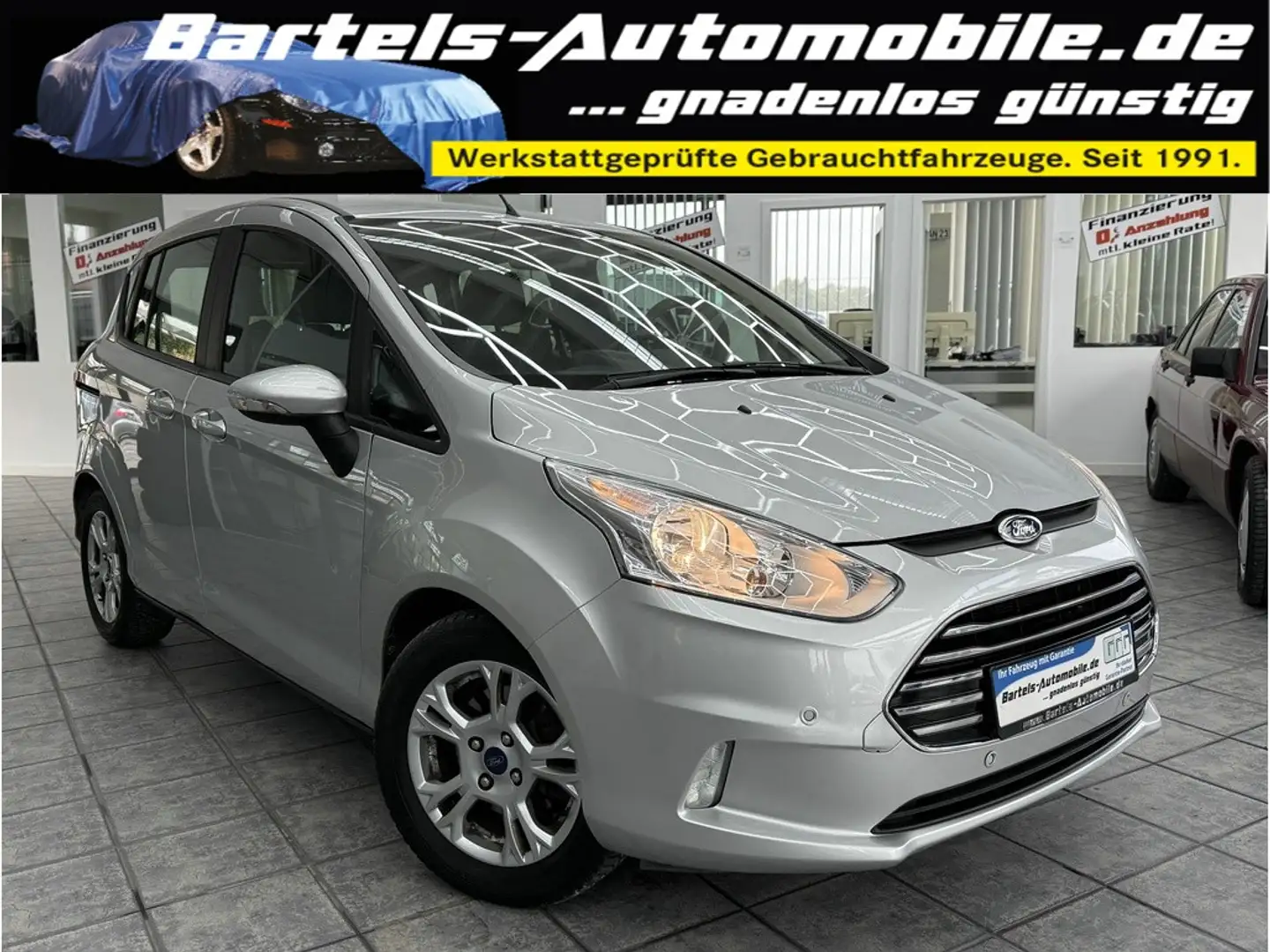 Ford B-Max 1.0 EcoBoost Sync Edition, Klima, Sitzh. Silber - 1