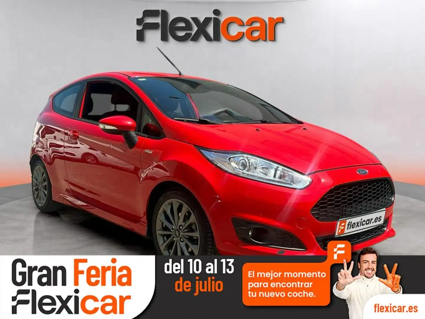 Ford Fiesta 1.5 TDCi ST-Line 95 Rouge - 1