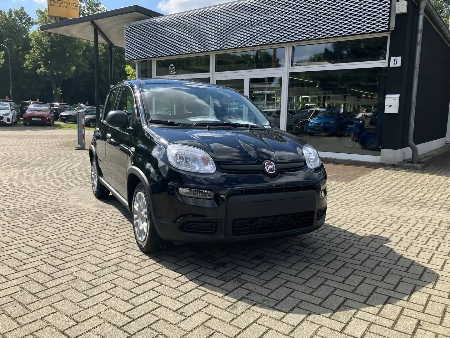 Fiat Panda MY24 1.0 Klima PDC Radio Schwarz - 1