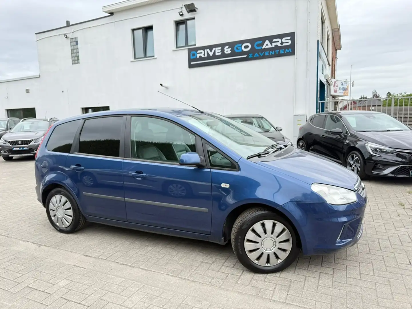 Ford C-Max C-MAX 1.8 Ghia - Leder - Zetelverwarming - Airco Blauw - 1