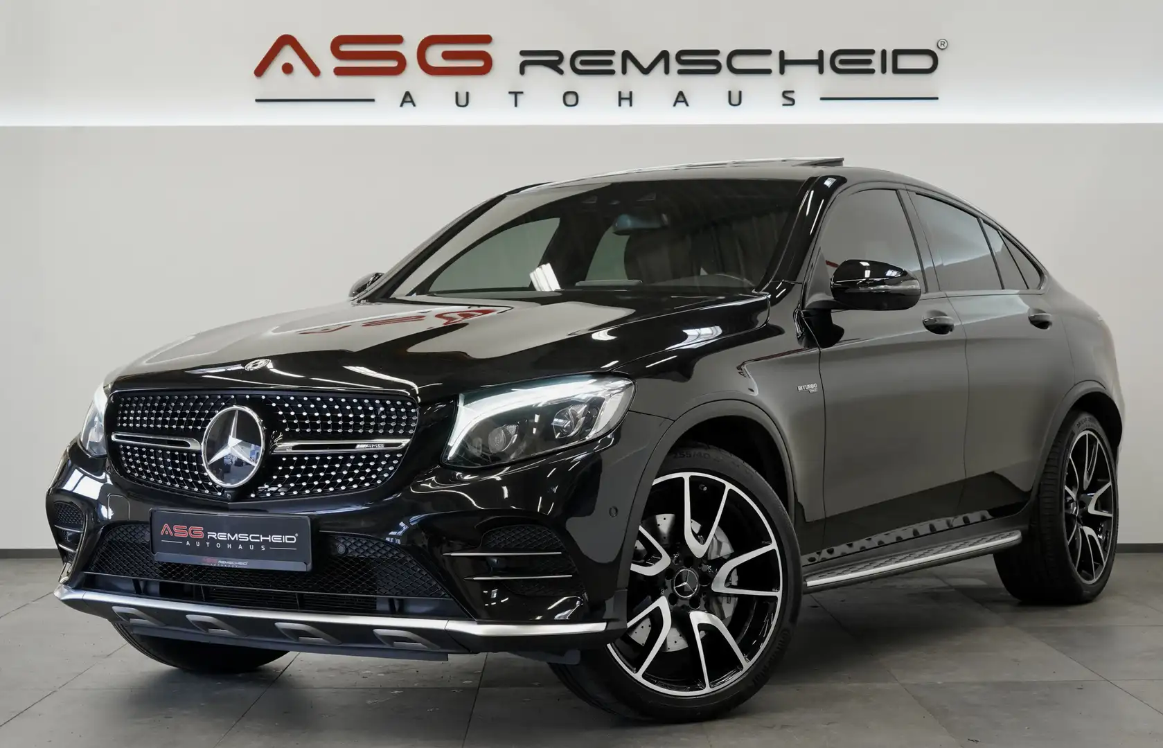 Mercedes-Benz GLC 43 AMG Coupé 4M *S-Abgas *Distr. *Luft *21 Schwarz - 1