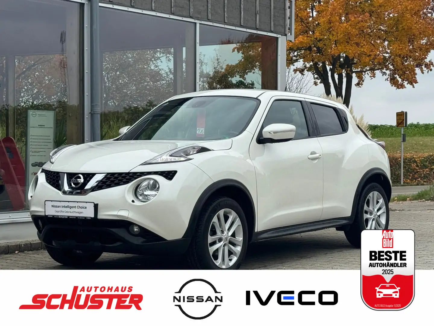 Nissan Juke 1.2 DIG-T N-Connecta 4x2 Weiß - 1
