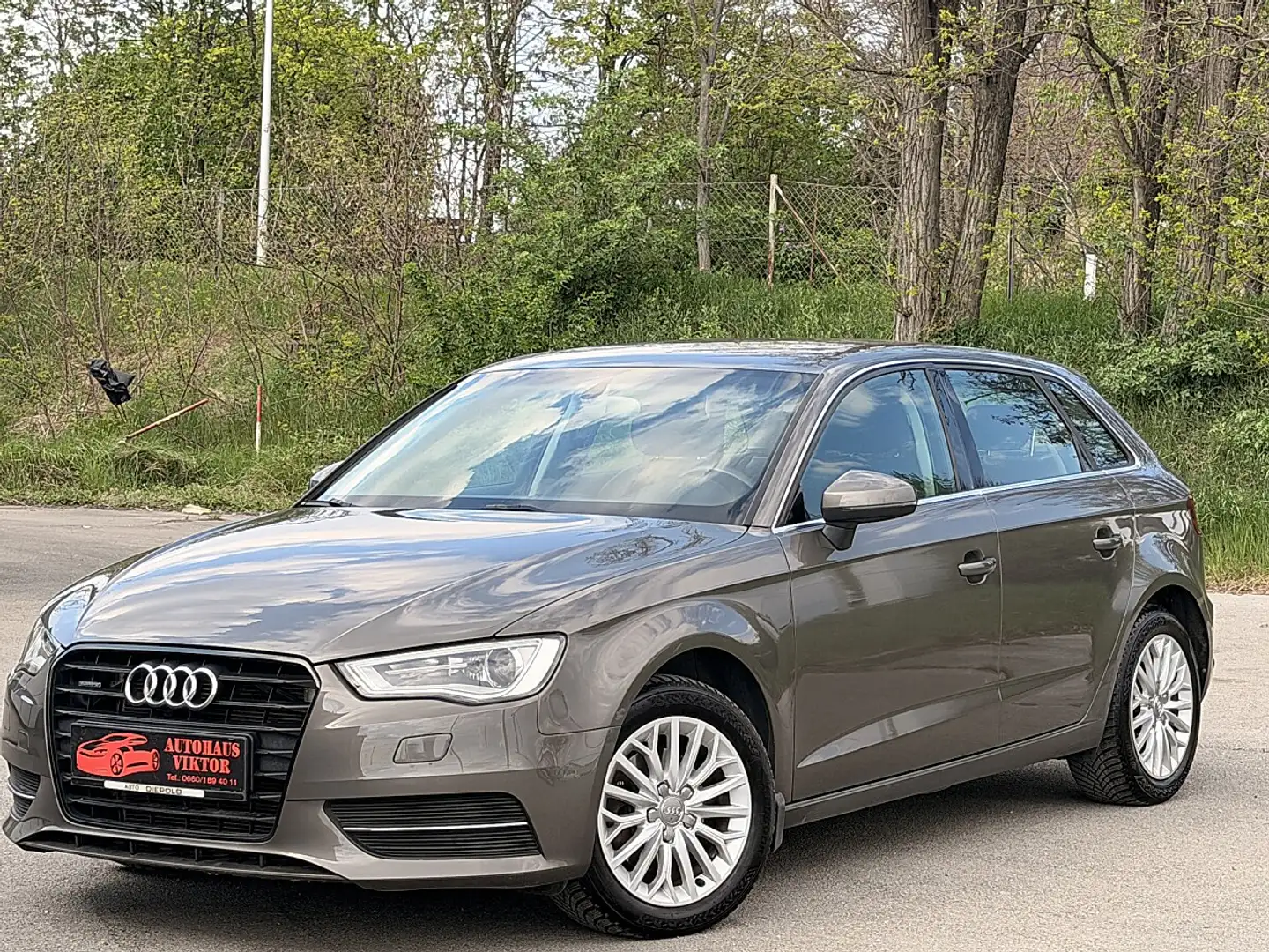 Audi A3 SB quattro Style 2,0 TDI DPF*GARANTIE,ALLRAD* Braun - 1
