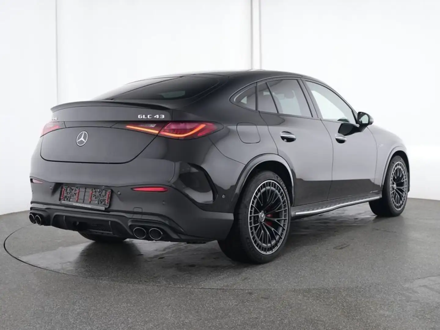 Mercedes-Benz GLC 43 AMG 4M Coupé +NIGHT+21"+AHK+PANO+DIGITAL+ Zwart - 2