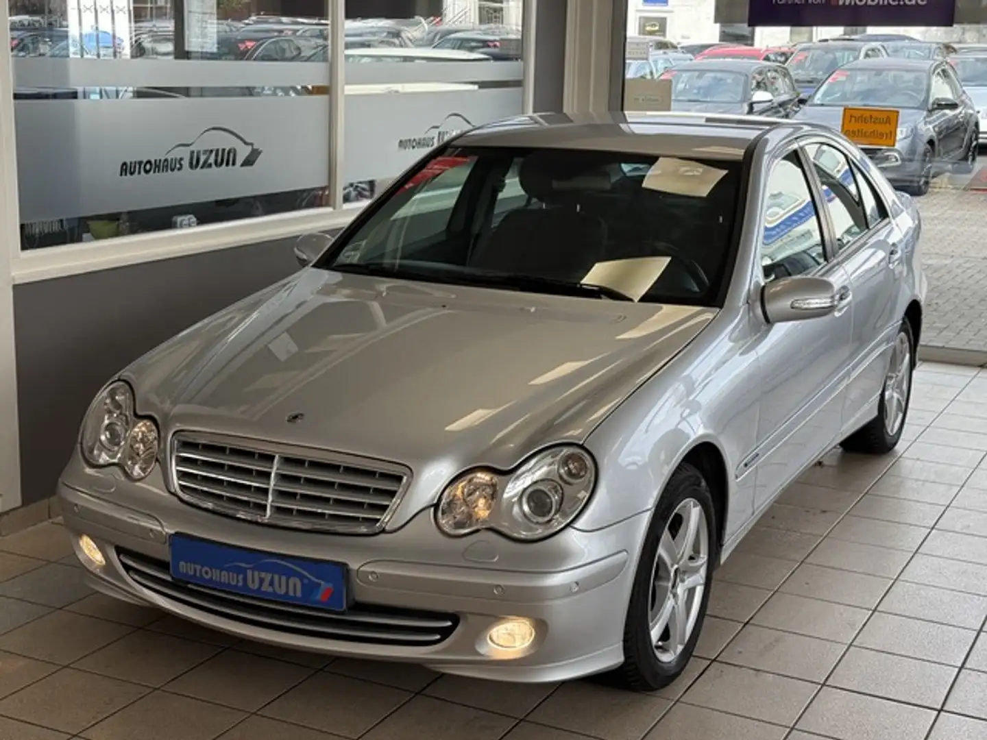 Mercedes-Benz C 180 Kompressor Sport Edition Klima Xenon PDC Silber - 1