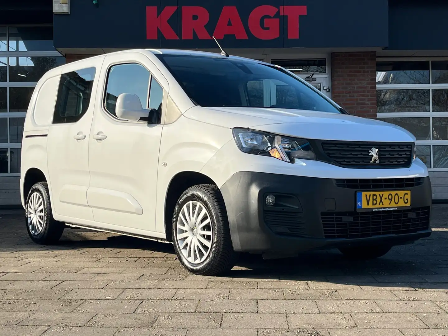 Peugeot Partner 1.5 BlueHDI Premium|EURO6|NAP|airconditioning|crui Bianco - 2