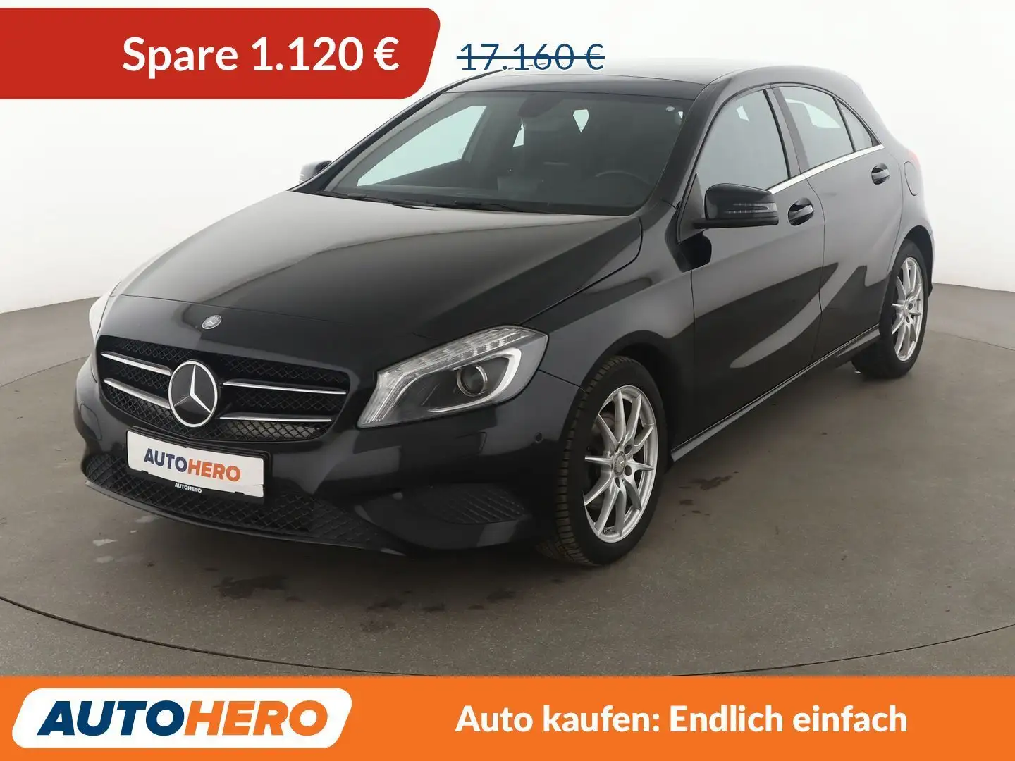 Mercedes-Benz A 220 CDI BlueEfficiency Style Aut.*XENON*TEMPO*PDC*SHZ* Schwarz - 1