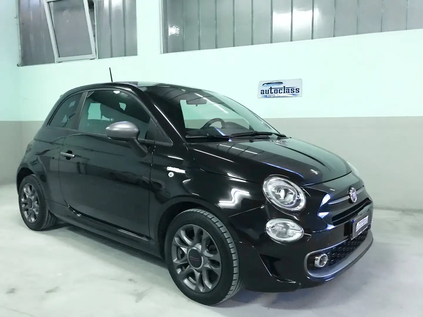 Fiat 500 1.3 Mjt 95cv SPORT EURO 6B Schwarz - 2