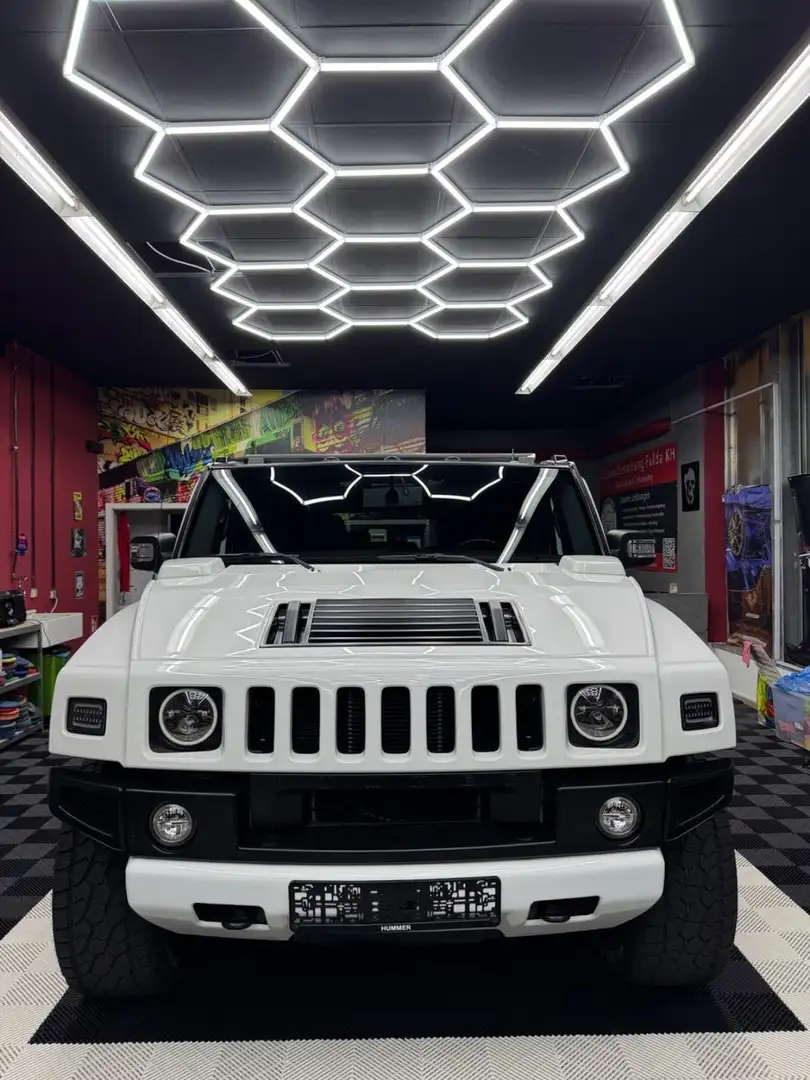 HUMMER H2 6.2 V8 Kompressor Magnuson Supergharger 600PS Weiß - 2