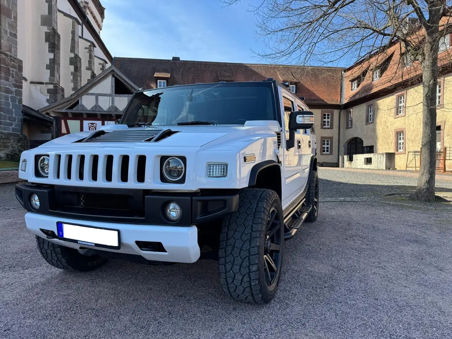 HUMMER H2 6.2  V8 Kompressor  Magnuson Supergharger Bianco - 2