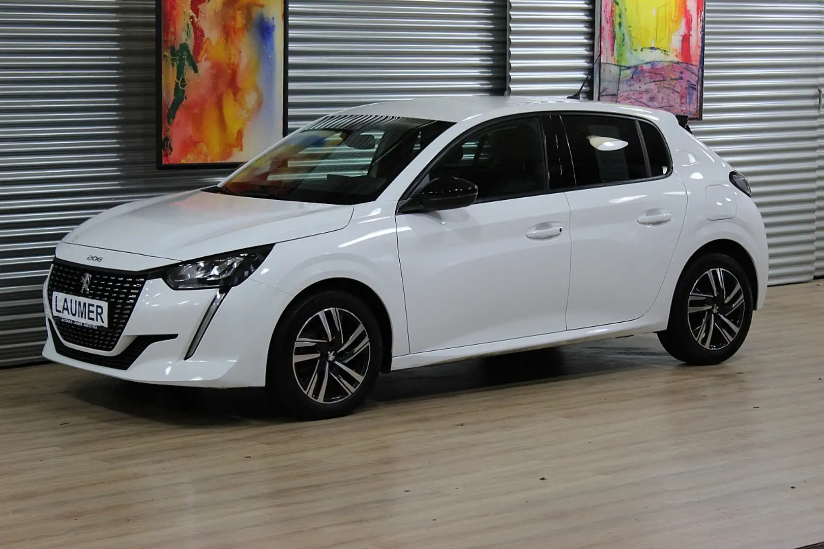 Peugeot 208 Allure PureTech 100 S&S +Navigation Weiß - 1