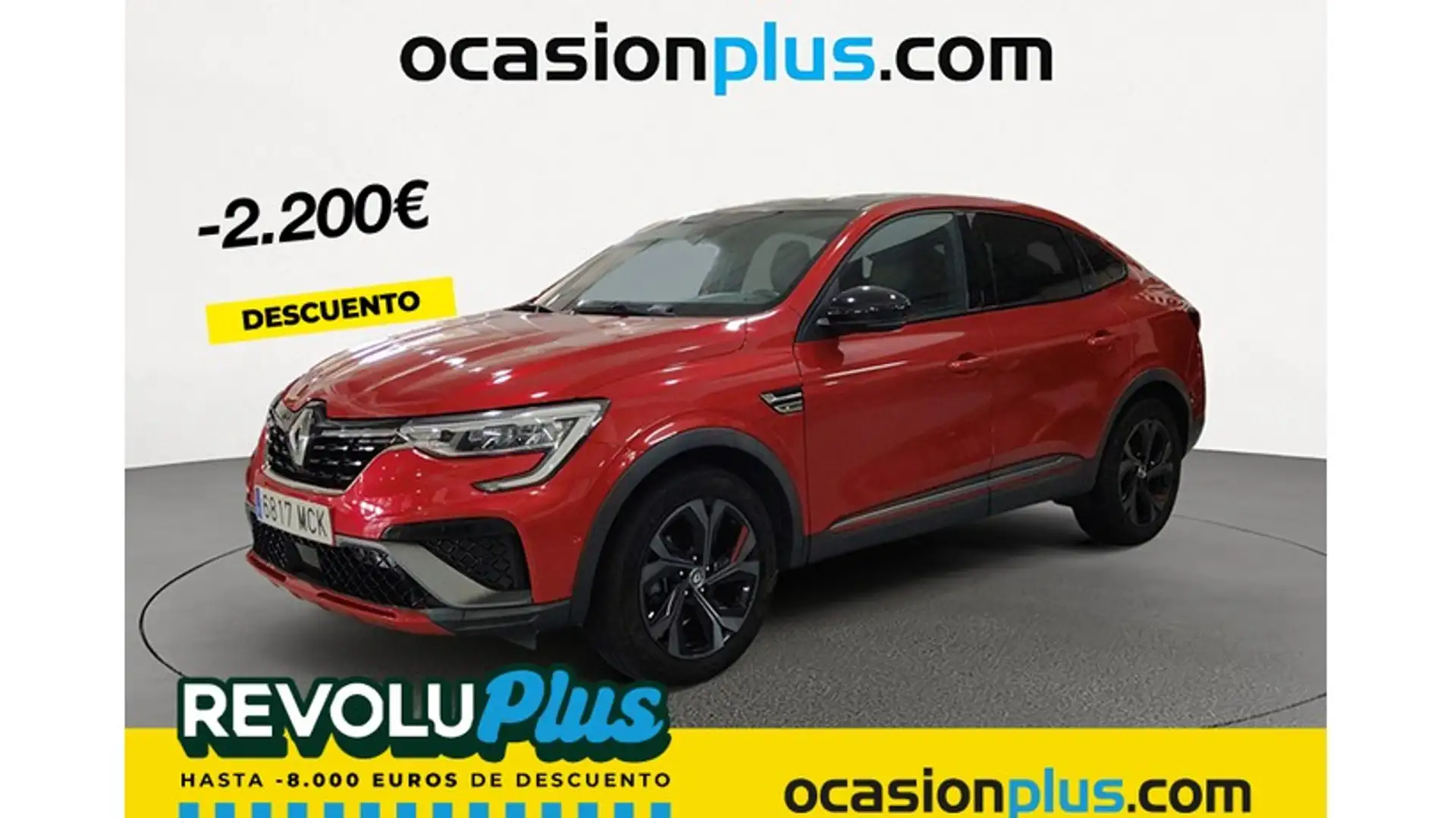 Renault Arkana 1.6 E-Tech R.S.Line Fast Track 105kW Rojo - 1