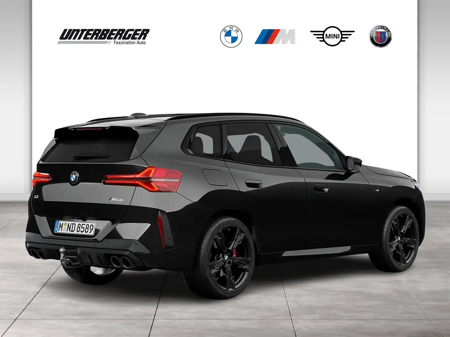 BMW X3 M 50 xDrive Standhzg AHK ACC DA-Pro PA-Pro Negro - 2