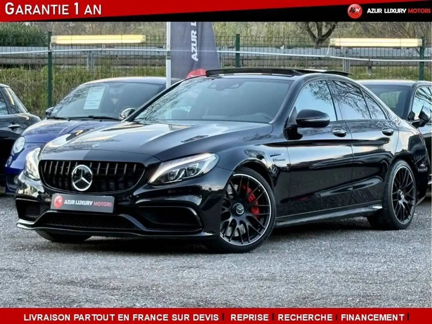 Mercedes-Benz C 63 AMG IV 63 S AMG BERLINE 510 CV Noir - 1