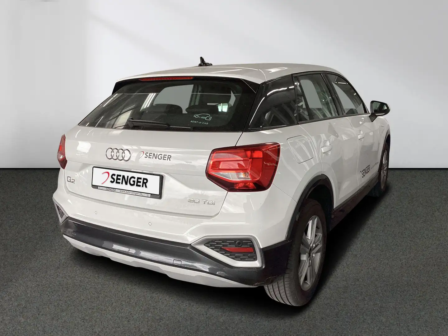 Audi Q2 30 TDI advanced S tronic DAB LED Shzg Navi Blanc - 2
