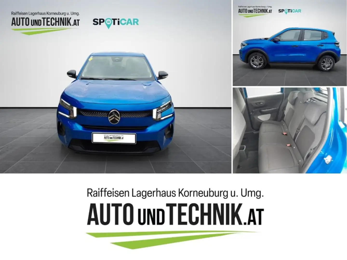 Citroen C3 Turbo 100PS Manuell YOU Bleu - 1
