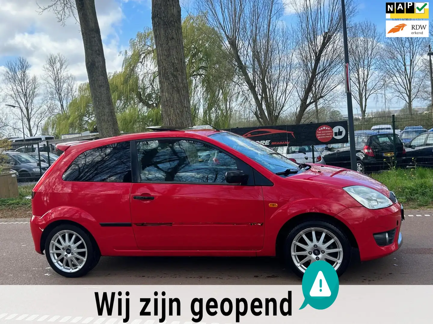 Ford Fiesta 1.6-16V Sport SCHUIFDAK!APK!ST-LINE!KOOPJE! Rosso - 1