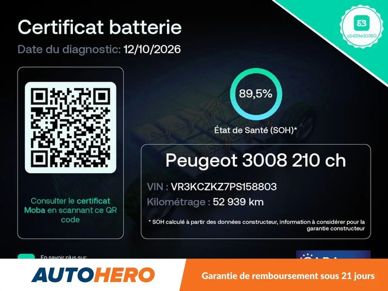 Peugeot 3008 3008 Elektro — photo 38