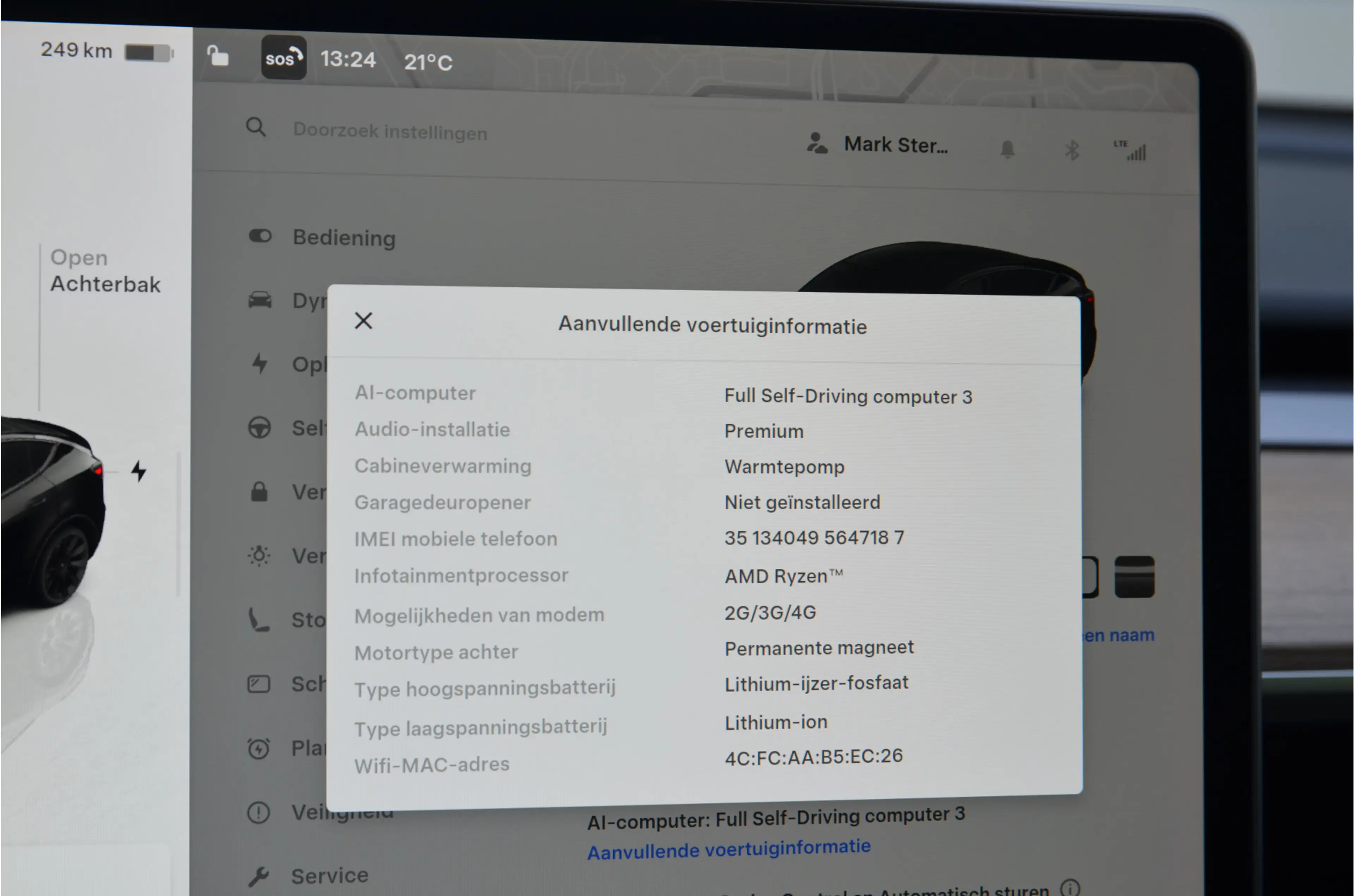 Tesla Model Y RWD 58 kWh Autopilot3.0, 20" velgen! — photo 22