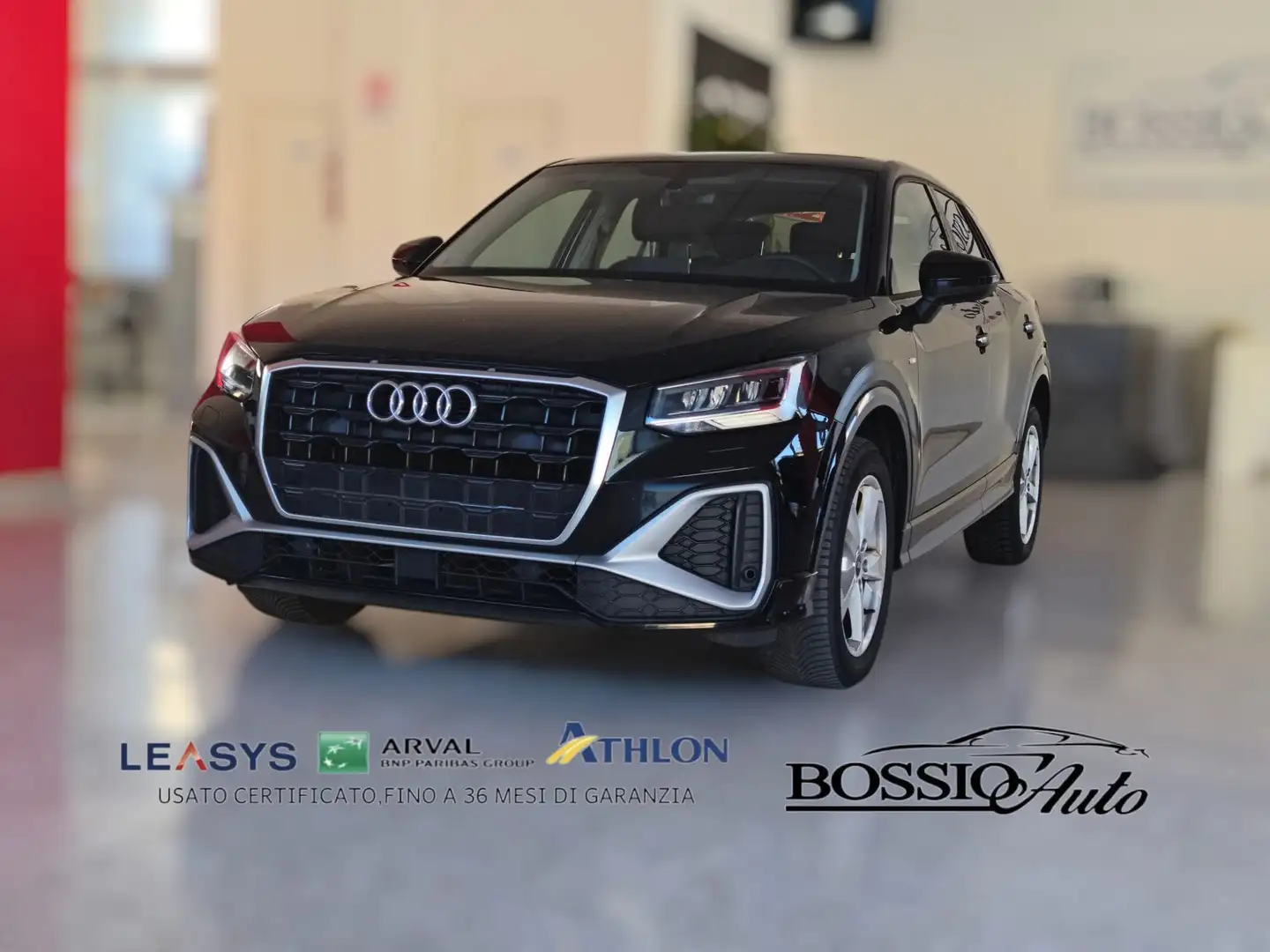 Audi Q2 30 2.0 tdi S line edition s-tronic*IVA DEDUCIBILE Noir - 1