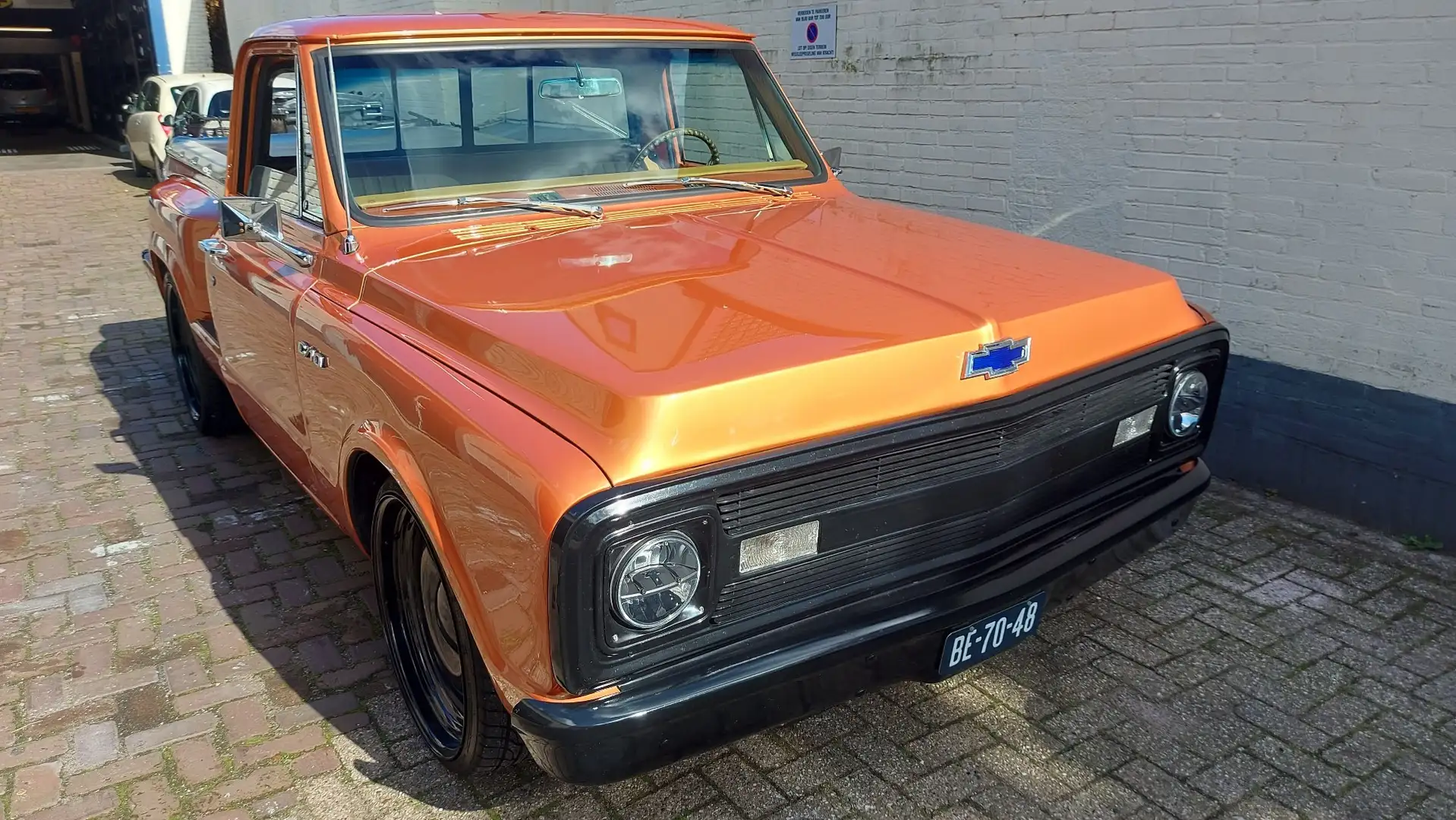 Chevrolet C10 Pickup 5.7V8 Stepside Orange - 2