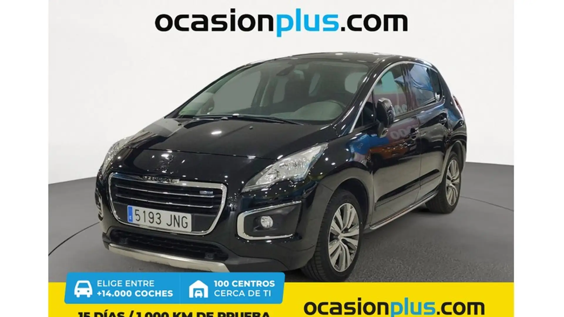Peugeot 3008 1.6 BlueHDi Style EAT6 120 Zwart - 1