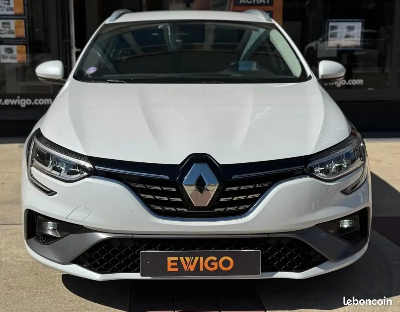 Renault Megane Mégane ESTATE RS LINE 1.6 160CH E-TECH HYBRIDE PLU Blanc - 2