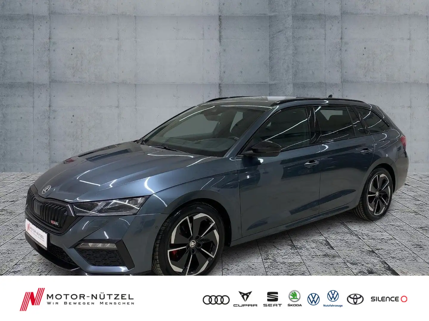 Skoda Octavia Combi RS 2.0 TDI DSG MATRIX+NAVI+ACC+AHK Grau - 1