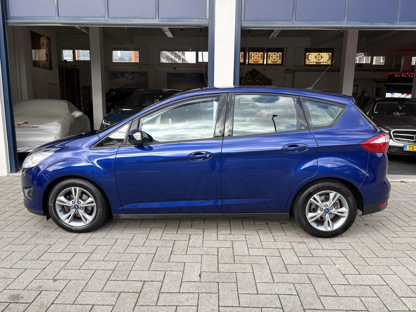 Ford C-Max 1.0 Trend CLIMATE/CRUISE/L.M VELGEN Blauw - 2