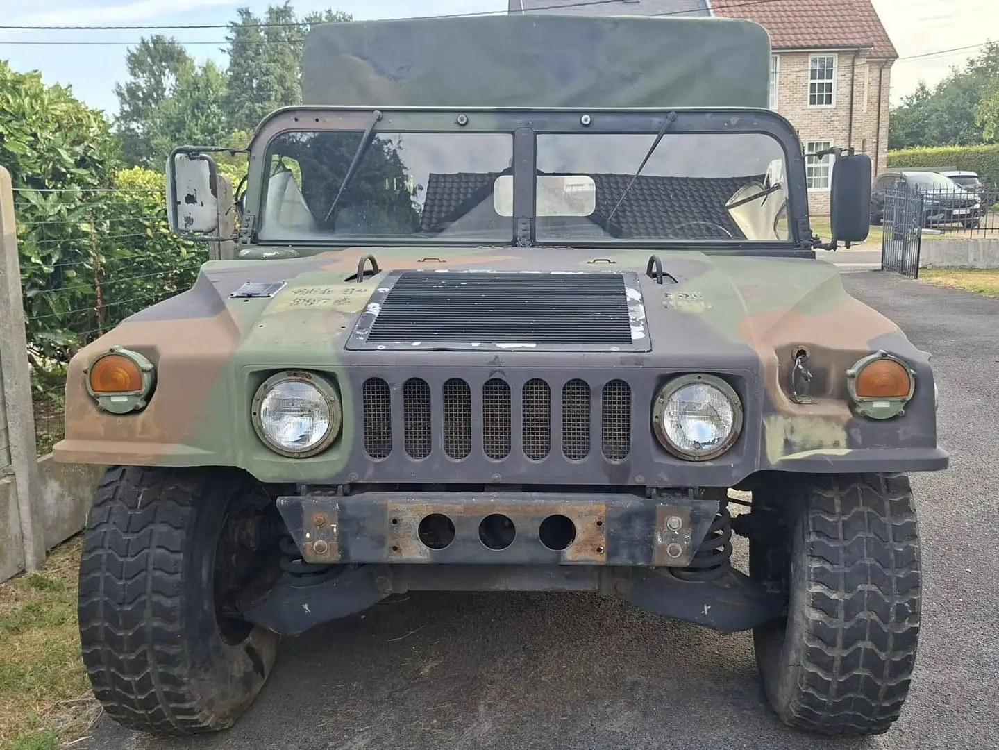 HUMMER H1 AM GENERAL - M998 - HUMVEE - HMMWV - 6.2 - V8 - 1987 - RIJBEWIJS B Grün - 2