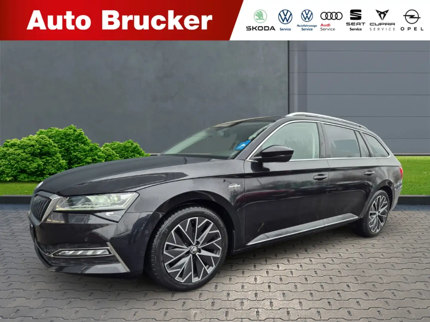 Skoda Superb Combi L&K 4x4 2.0 TDI Standhg. Navi Leder Schwarz - 1