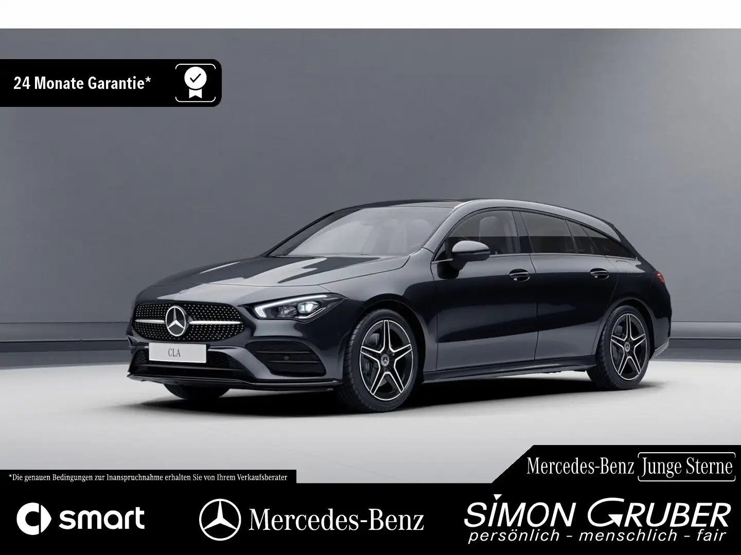 Mercedes-Benz CLA 250 SB AMG Night Panorama AHK Kamera LED Schwarz - 1