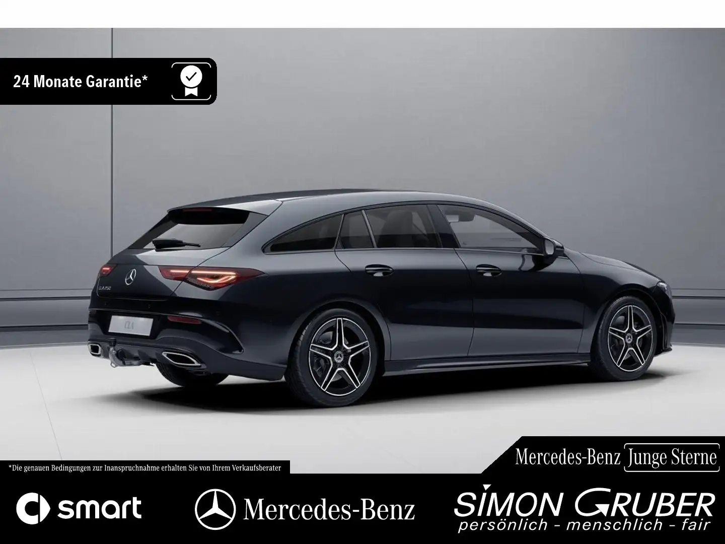 Mercedes-Benz CLA 250 SB AMG Night Panorama AHK Kamera LED Schwarz - 2