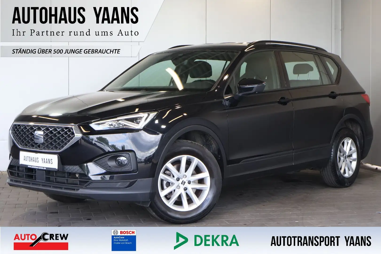 SEAT Tarraco 2.0 TDI DSG Style AID+FRONT+LANE+LED+17" Schwarz - 1