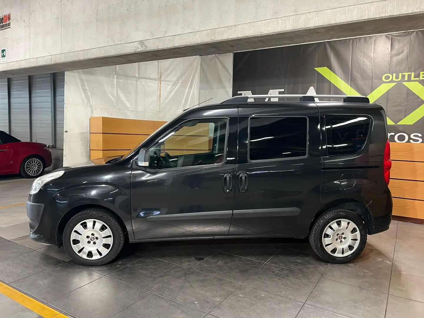 Fiat Doblo Doblo II 2010 1.6 mjt 16v Dynamic Grigio - 2