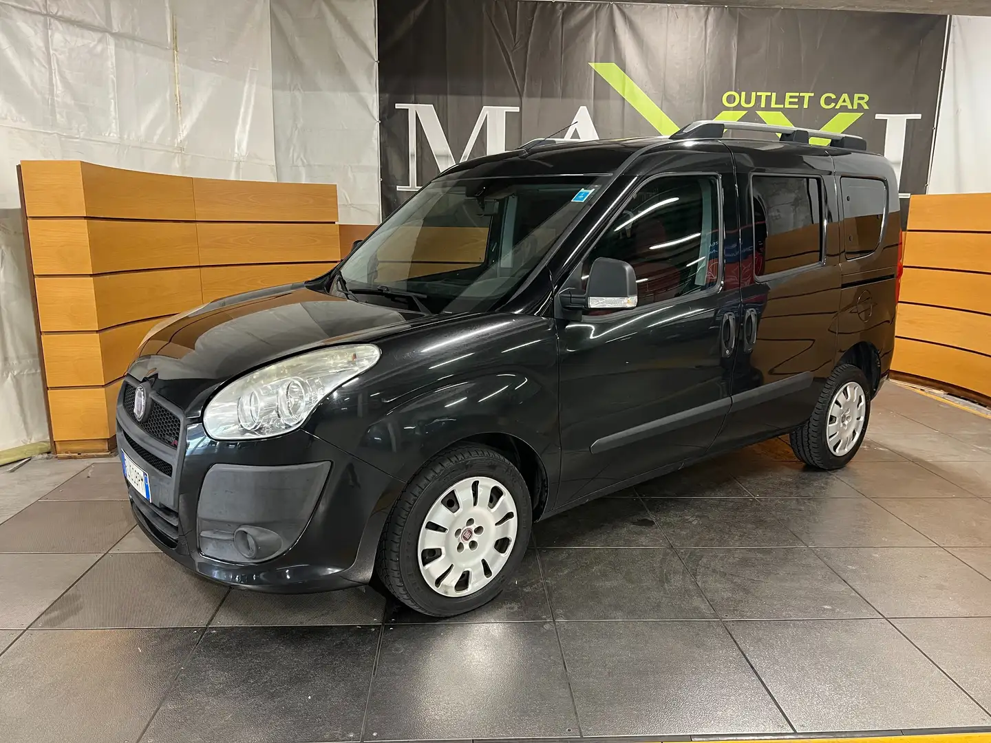 Fiat Doblo Doblo II 2010 1.6 mjt 16v Dynamic Grigio - 1