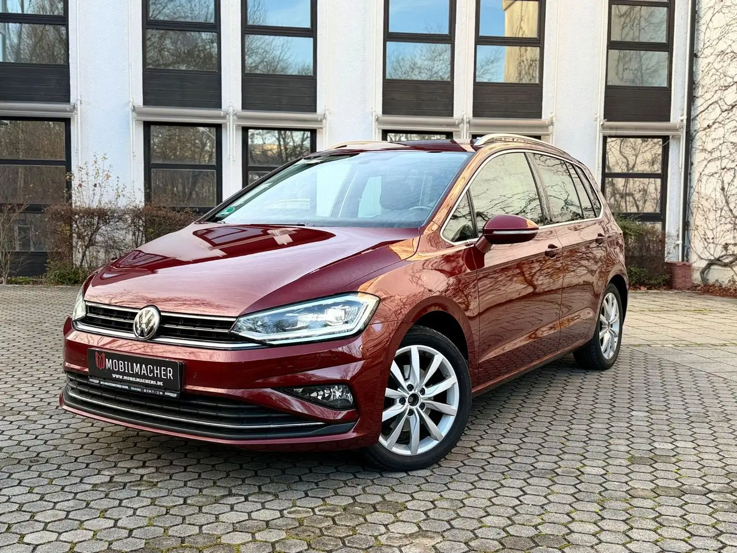 Volkswagen Golf Sportsvan Automatik Navi*LED*Massage*ACC* Rot - 2