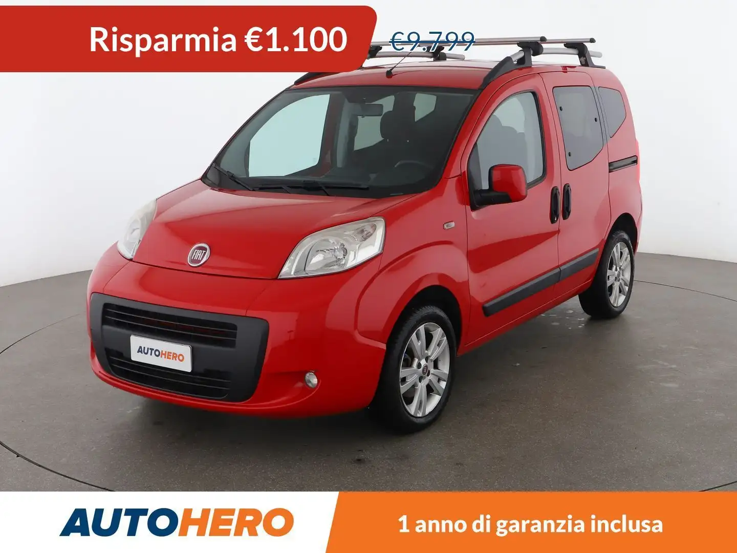 Fiat Qubo 1.3 M-Jet Dynamic 95 CV Rouge - 1
