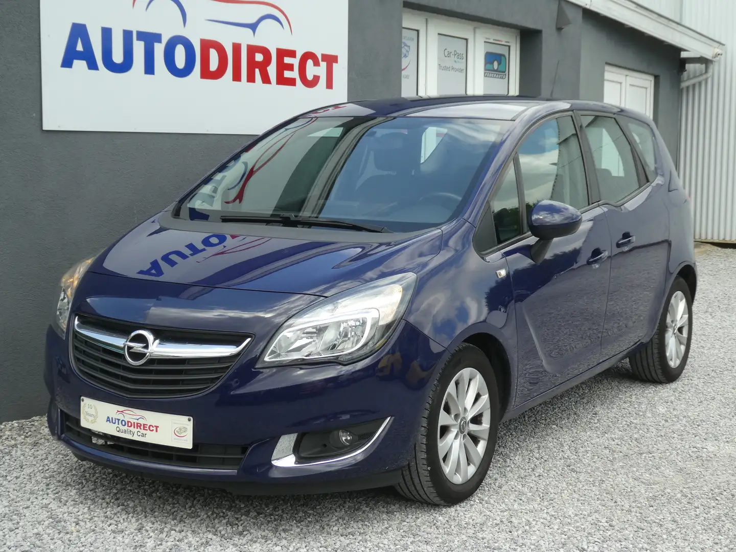 Opel Meriva 1.4i Enjoy Airco, Bluetooth, PDC *GARANTIE 1 JAAR* Blauw - 1