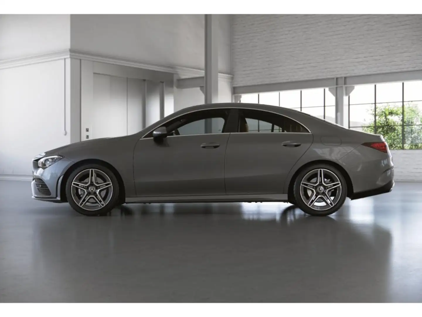 Mercedes-Benz CLA 200 Coupé+AMG+Ambiente+LED+Kamera+Kurvenlicht Grau - 2