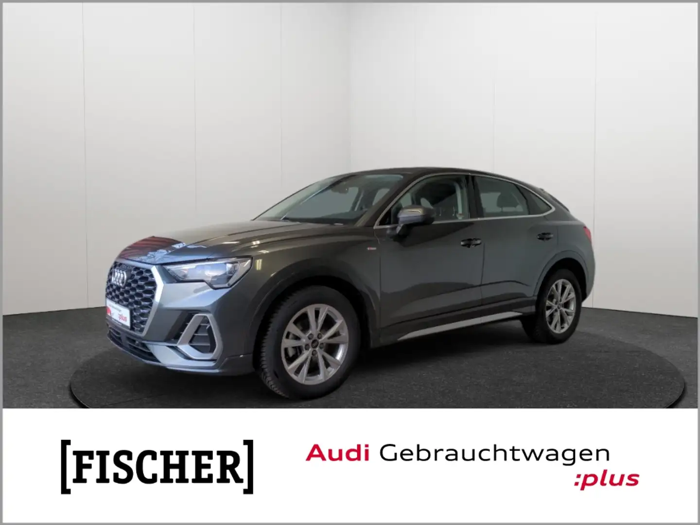 Audi Q3 Sportback 35TFSI S-tronic S line LED Navi AHK Rear Grau - 1