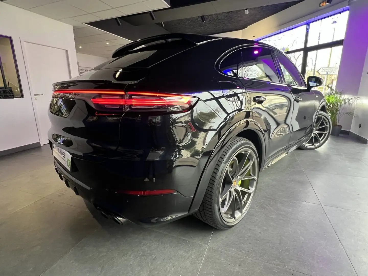 Porsche Cayenne COUPE E-Hybrid 3.0 V6 462 ch Tiptronic / Pack Carb Negro - 2
