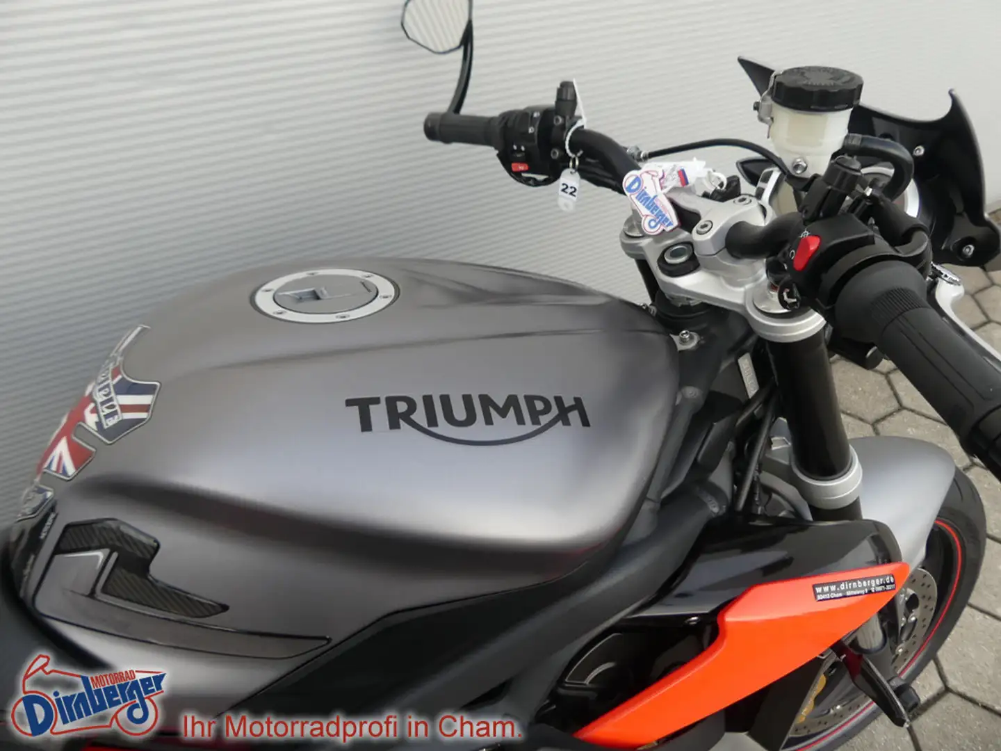 Triumph Street Triple 675 R ABS Mod 2017 1. Hd Zubeh Silber - 2