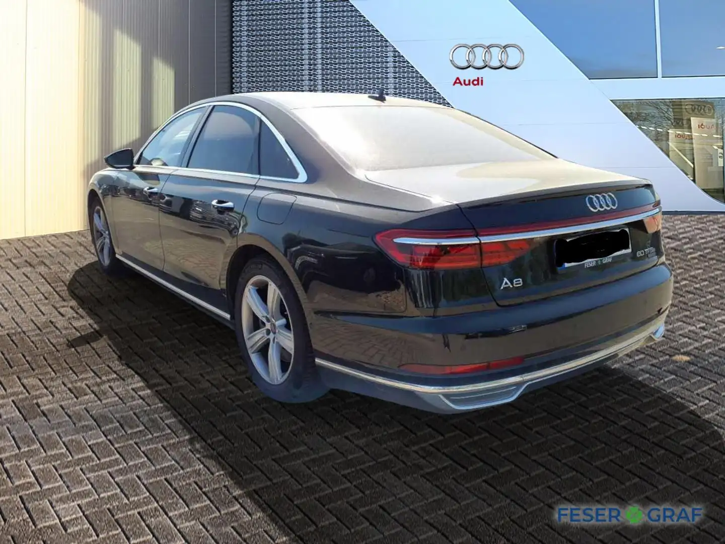 Audi A8 60 TFSIe /HD-Matrix/B&O/HuD/Pano/Massage Noir - 2