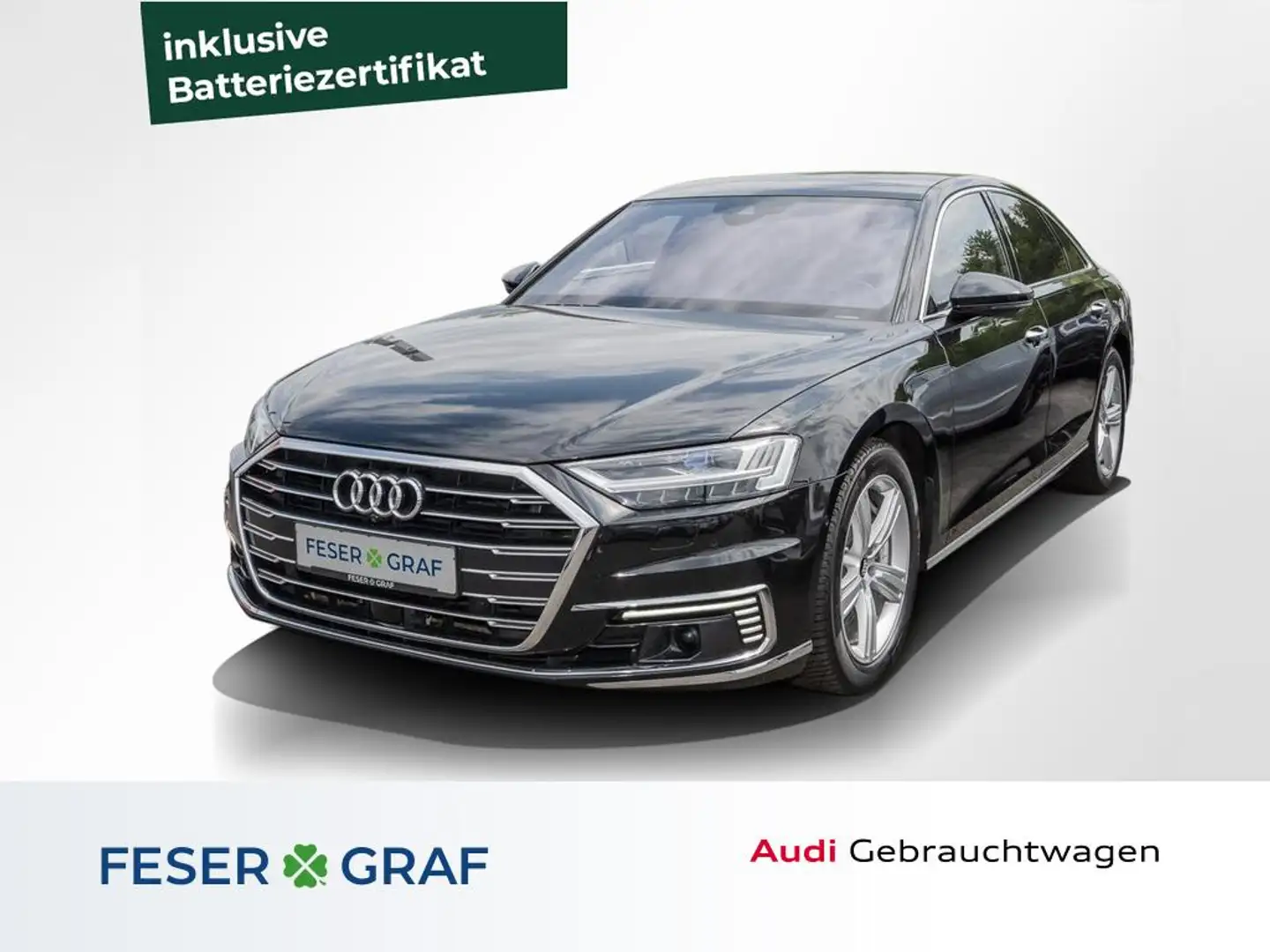 Audi A8 60 TFSIe /HD-Matrix/B&O/HuD/Pano/Massage Nero - 1