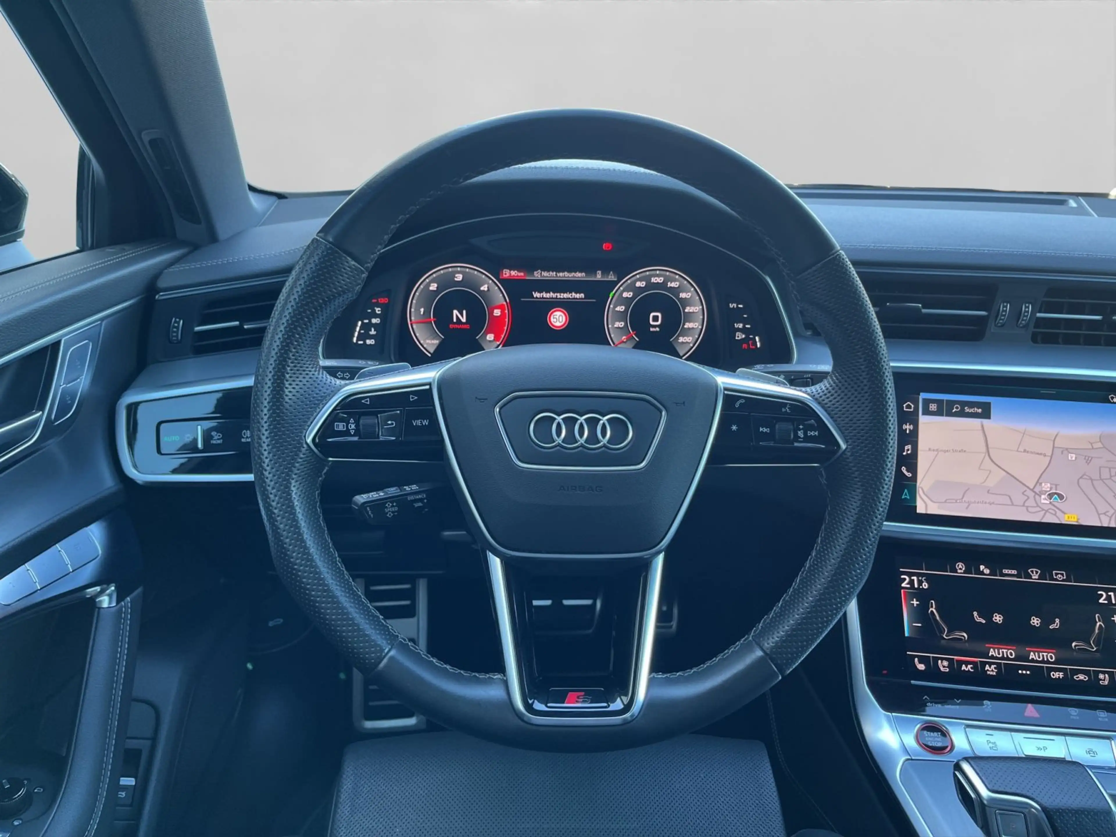 Audi S6 Pano+Matrix+AHK+HuD+B&O+Leder+Navi+ACC+ — photo 15