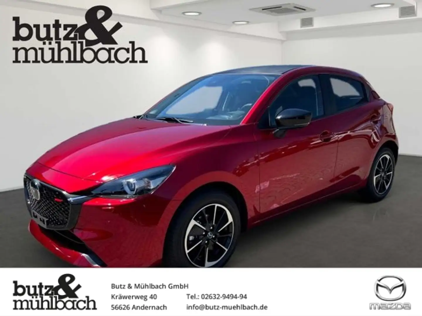 Mazda 2 e-SKYACTIV G 115 M HYBRID Homura Aka Soundsystem L Červená - 1