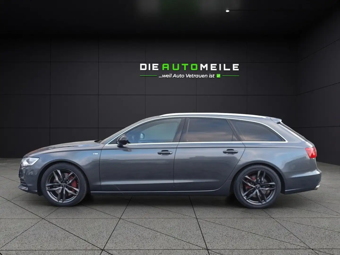 Audi A6 Avant 3.0 TDI quatr. S Line Klima Xenon Navi Gris - 2