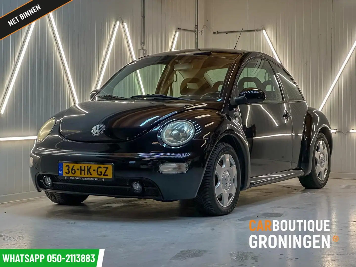 Volkswagen New Beetle 2.3 V5 Highline | YOUNGTIMER | NWE APK Zwart - 1